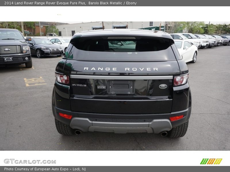 Barolo Black Metallic / Ebony 2014 Land Rover Range Rover Evoque Pure Plus