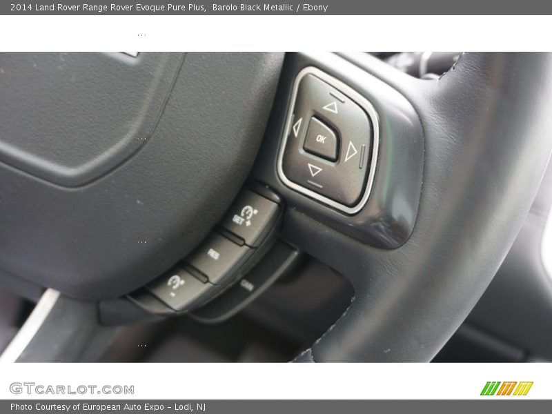 Barolo Black Metallic / Ebony 2014 Land Rover Range Rover Evoque Pure Plus