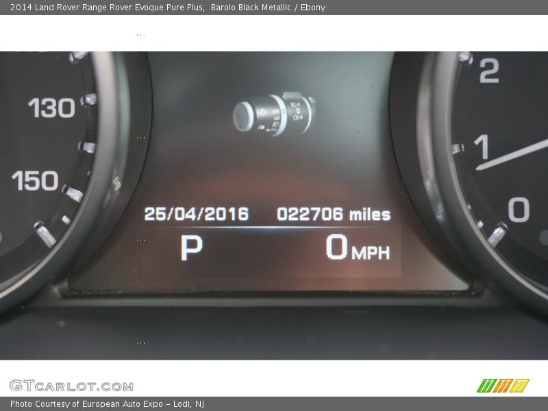 Barolo Black Metallic / Ebony 2014 Land Rover Range Rover Evoque Pure Plus