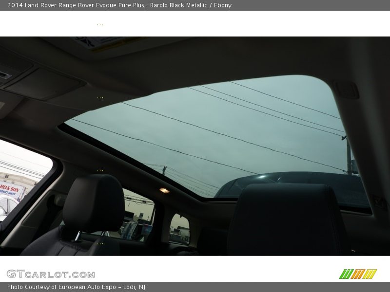 Barolo Black Metallic / Ebony 2014 Land Rover Range Rover Evoque Pure Plus