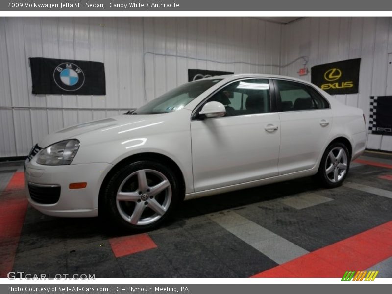 Candy White / Anthracite 2009 Volkswagen Jetta SEL Sedan