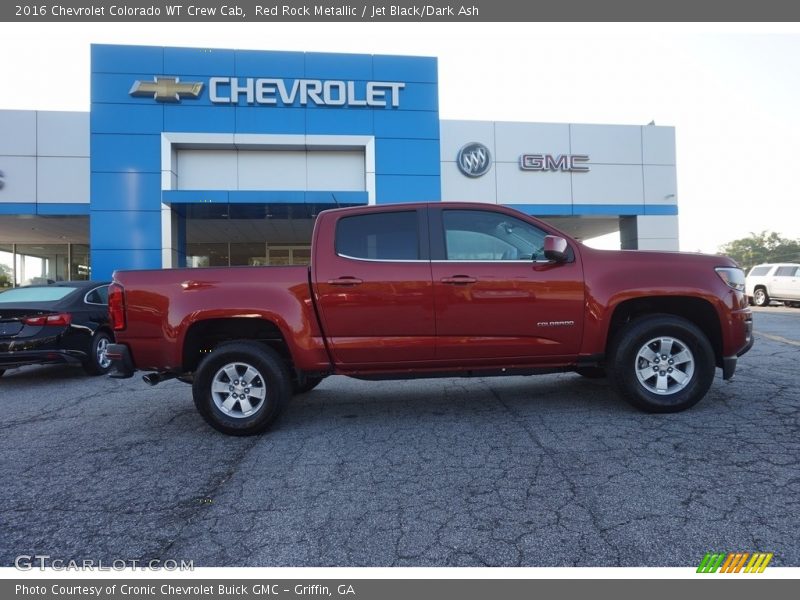  2016 Colorado WT Crew Cab Red Rock Metallic