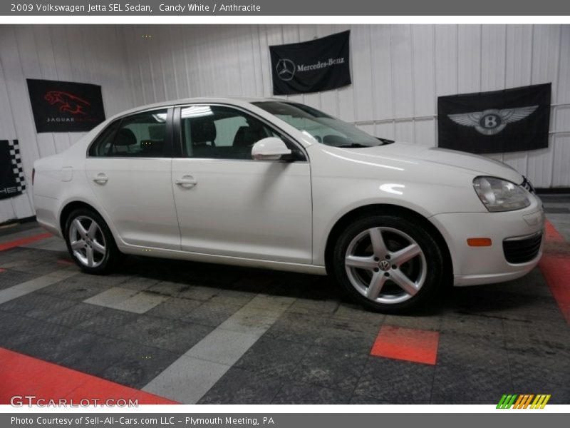 Candy White / Anthracite 2009 Volkswagen Jetta SEL Sedan