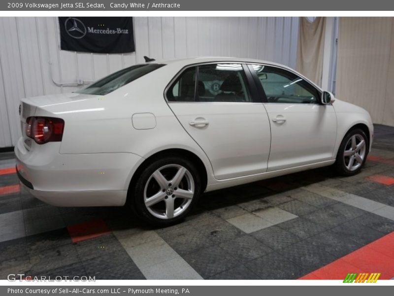 Candy White / Anthracite 2009 Volkswagen Jetta SEL Sedan