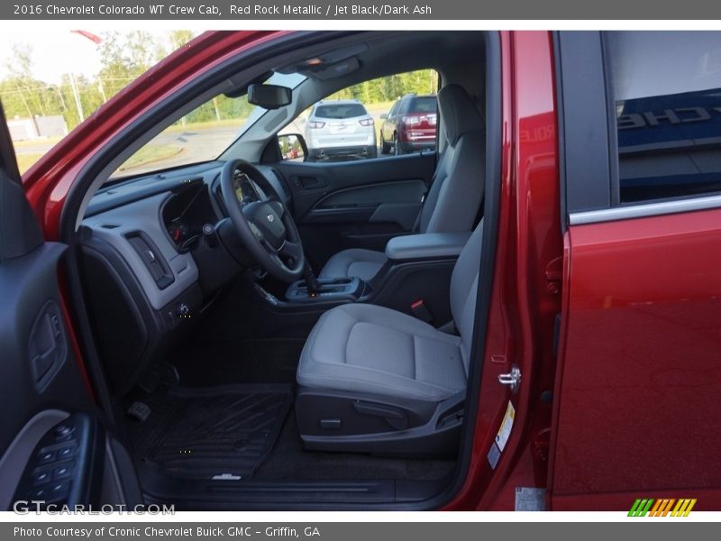 Red Rock Metallic / Jet Black/Dark Ash 2016 Chevrolet Colorado WT Crew Cab