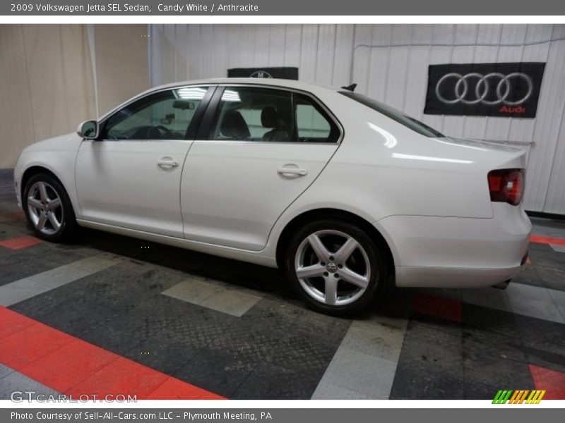 Candy White / Anthracite 2009 Volkswagen Jetta SEL Sedan