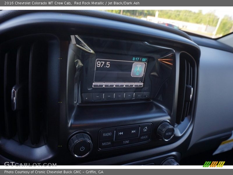 Red Rock Metallic / Jet Black/Dark Ash 2016 Chevrolet Colorado WT Crew Cab