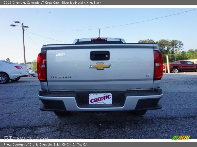 Silver Ice Metallic / Jet Black 2016 Chevrolet Colorado LT Crew Cab