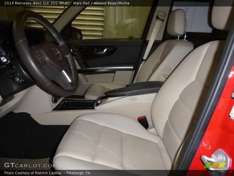 Mars Red / Almond Beige/Mocha 2014 Mercedes-Benz GLK 350 4Matic