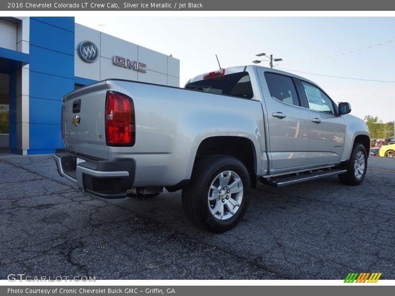 Silver Ice Metallic / Jet Black 2016 Chevrolet Colorado LT Crew Cab