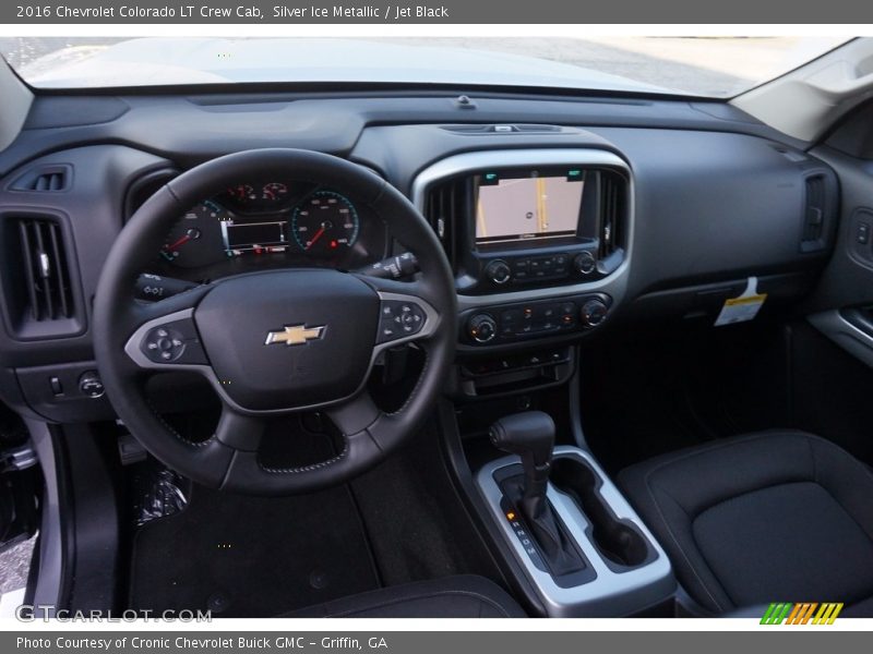 Silver Ice Metallic / Jet Black 2016 Chevrolet Colorado LT Crew Cab