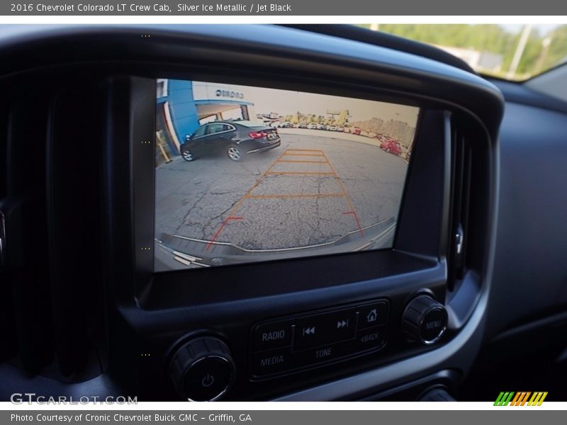 Silver Ice Metallic / Jet Black 2016 Chevrolet Colorado LT Crew Cab