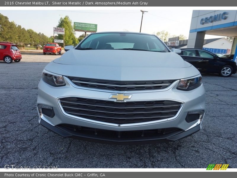 Silver Ice Metallic / Dark Atmosphere/Medium Ash Gray 2016 Chevrolet Malibu LT