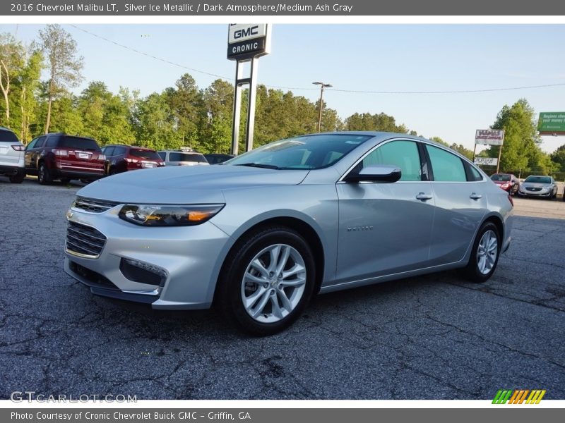 Silver Ice Metallic / Dark Atmosphere/Medium Ash Gray 2016 Chevrolet Malibu LT