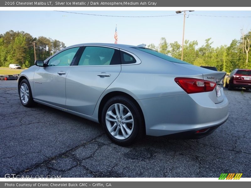 Silver Ice Metallic / Dark Atmosphere/Medium Ash Gray 2016 Chevrolet Malibu LT