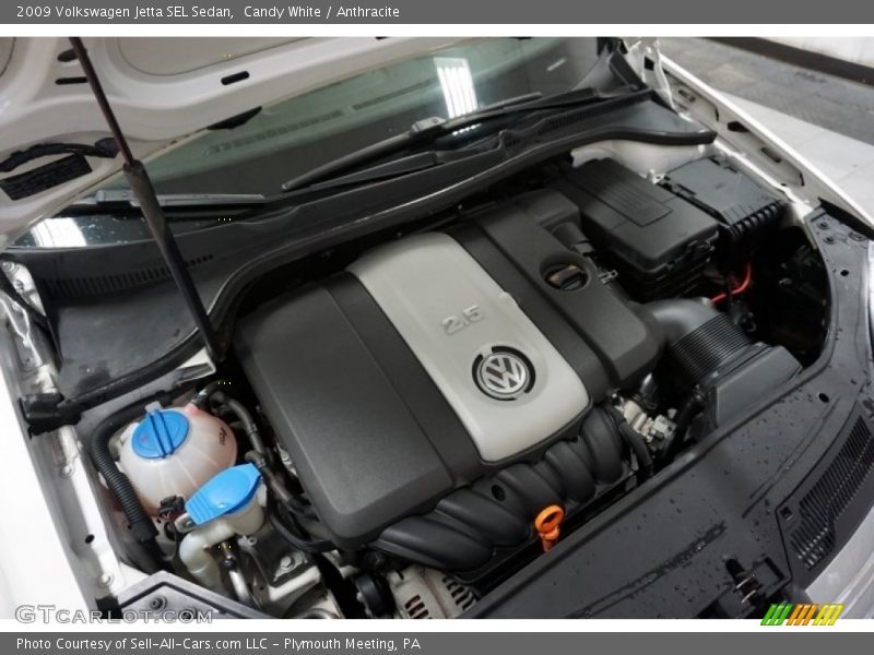 Candy White / Anthracite 2009 Volkswagen Jetta SEL Sedan