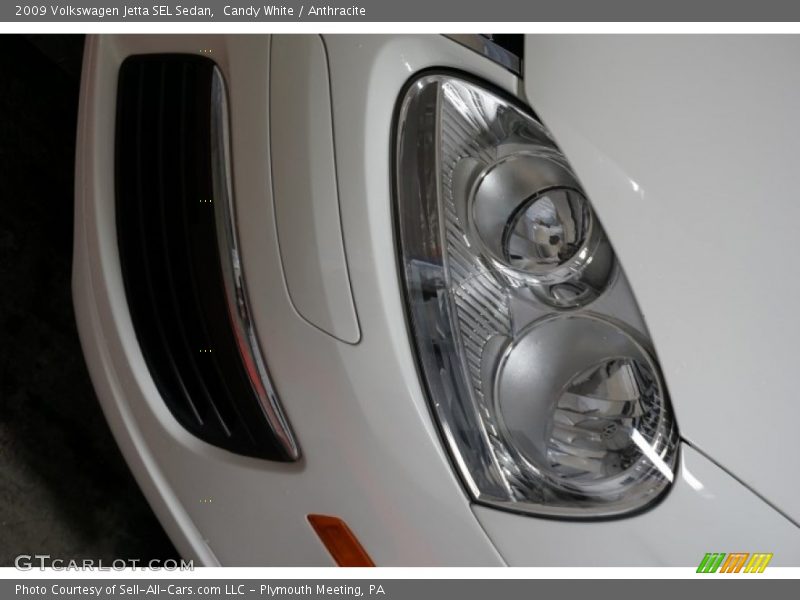Candy White / Anthracite 2009 Volkswagen Jetta SEL Sedan