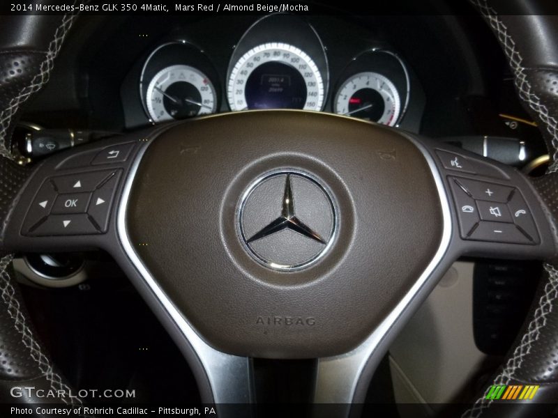 Mars Red / Almond Beige/Mocha 2014 Mercedes-Benz GLK 350 4Matic