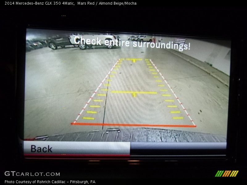 Mars Red / Almond Beige/Mocha 2014 Mercedes-Benz GLK 350 4Matic