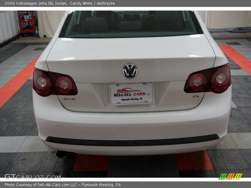 Candy White / Anthracite 2009 Volkswagen Jetta SEL Sedan