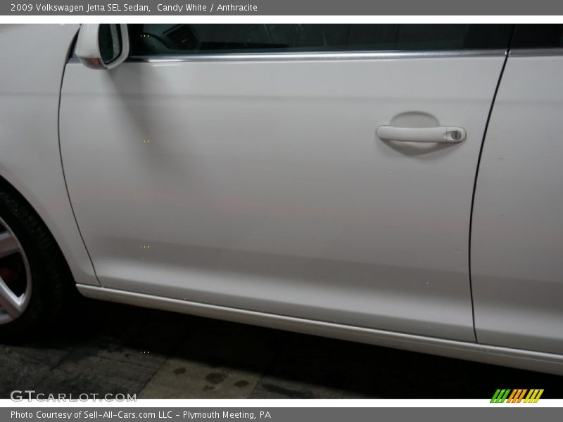 Candy White / Anthracite 2009 Volkswagen Jetta SEL Sedan