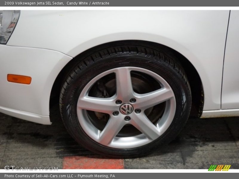Candy White / Anthracite 2009 Volkswagen Jetta SEL Sedan