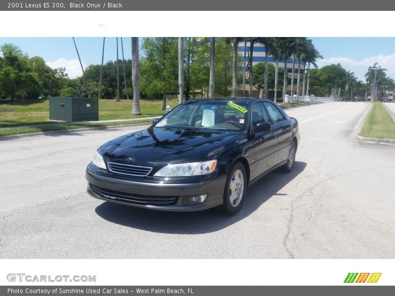 Black Onyx / Black 2001 Lexus ES 300