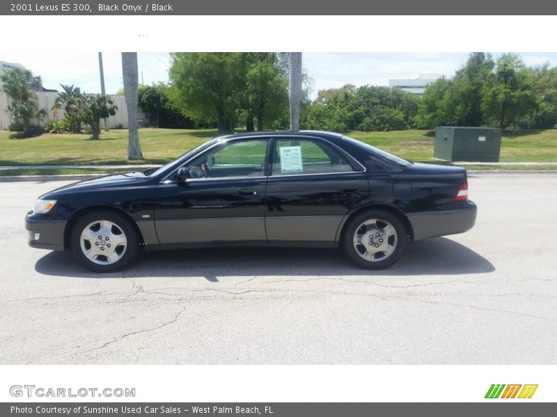 Black Onyx / Black 2001 Lexus ES 300