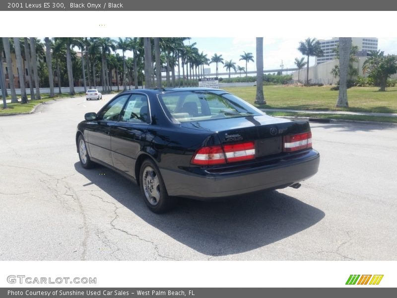 Black Onyx / Black 2001 Lexus ES 300