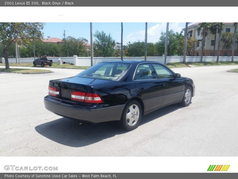 Black Onyx / Black 2001 Lexus ES 300