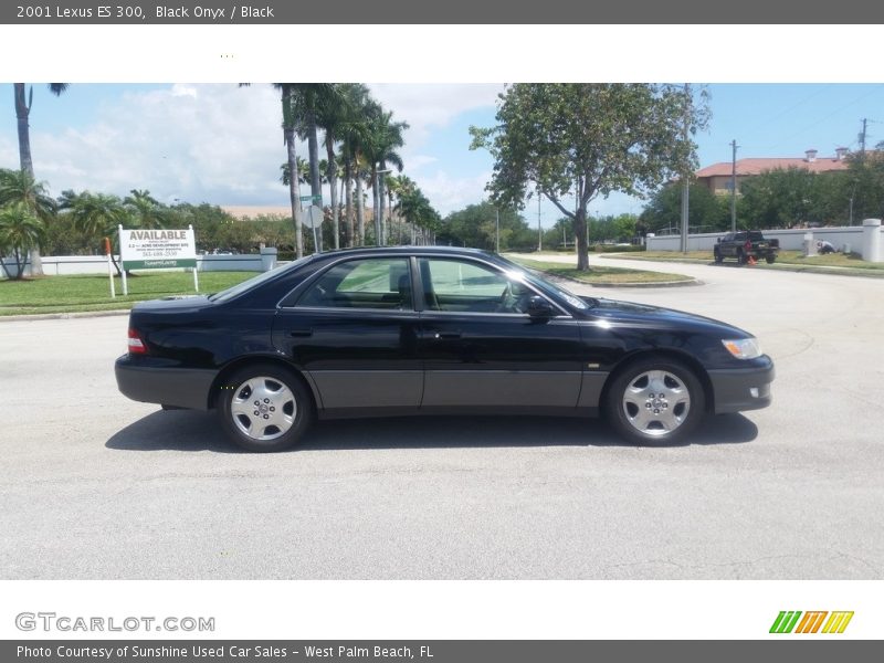 Black Onyx / Black 2001 Lexus ES 300