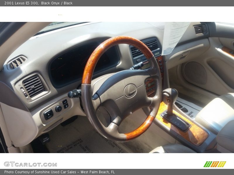 Black Onyx / Black 2001 Lexus ES 300