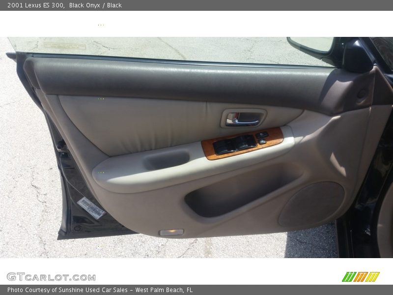 Black Onyx / Black 2001 Lexus ES 300