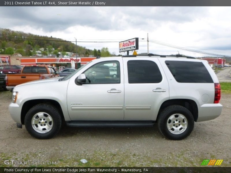 Sheer Silver Metallic / Ebony 2011 Chevrolet Tahoe LT 4x4