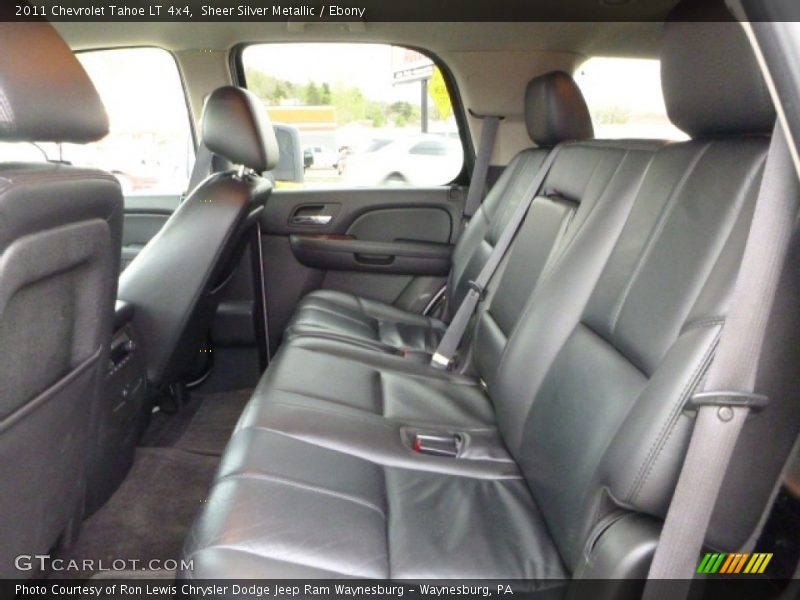 Sheer Silver Metallic / Ebony 2011 Chevrolet Tahoe LT 4x4