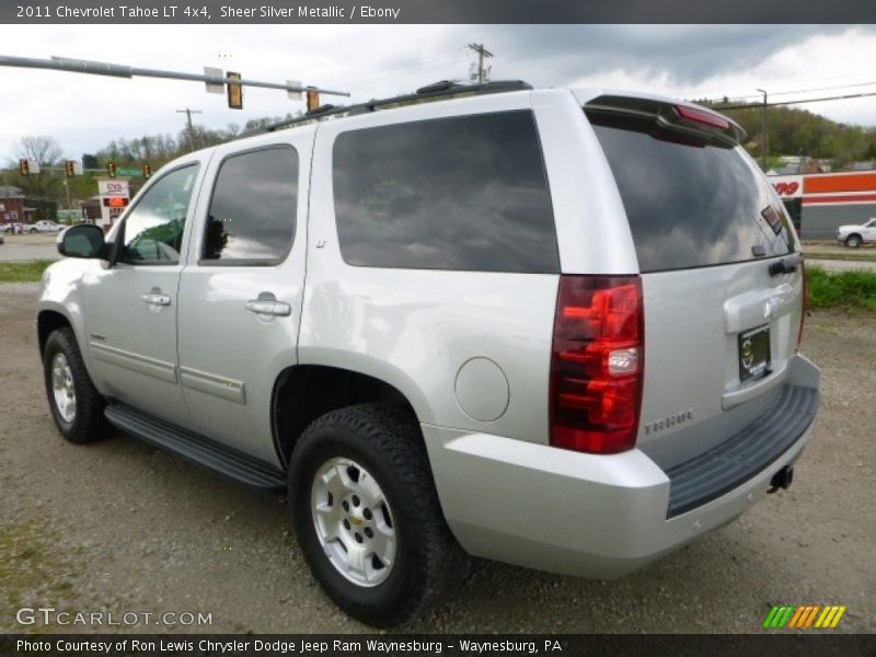 Sheer Silver Metallic / Ebony 2011 Chevrolet Tahoe LT 4x4