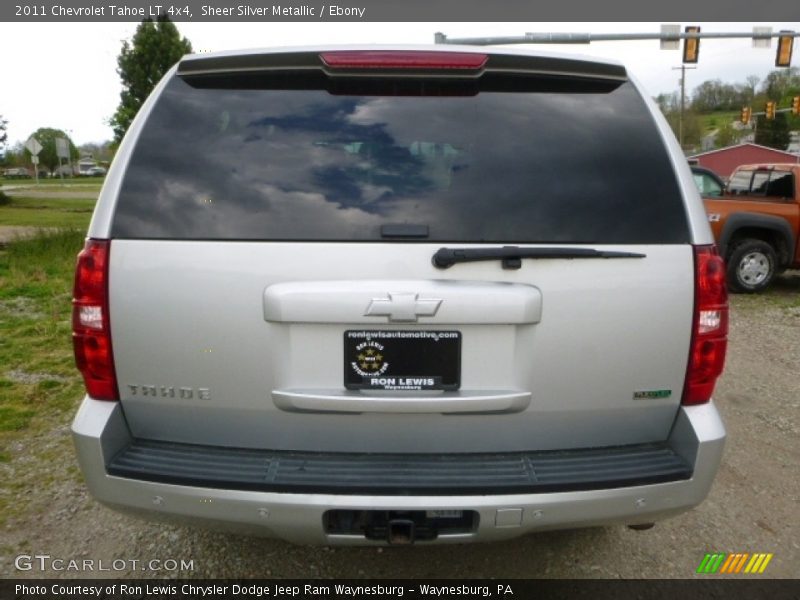 Sheer Silver Metallic / Ebony 2011 Chevrolet Tahoe LT 4x4