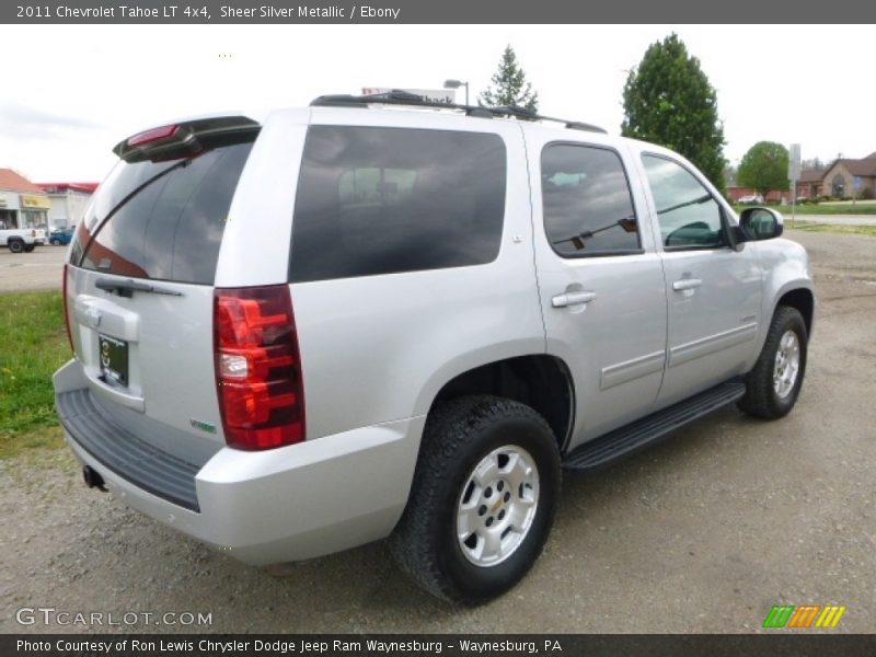 Sheer Silver Metallic / Ebony 2011 Chevrolet Tahoe LT 4x4