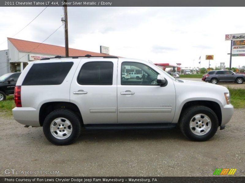 Sheer Silver Metallic / Ebony 2011 Chevrolet Tahoe LT 4x4
