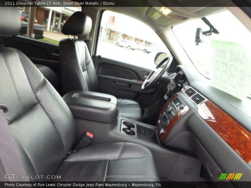 Sheer Silver Metallic / Ebony 2011 Chevrolet Tahoe LT 4x4
