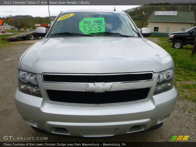 Sheer Silver Metallic / Ebony 2011 Chevrolet Tahoe LT 4x4