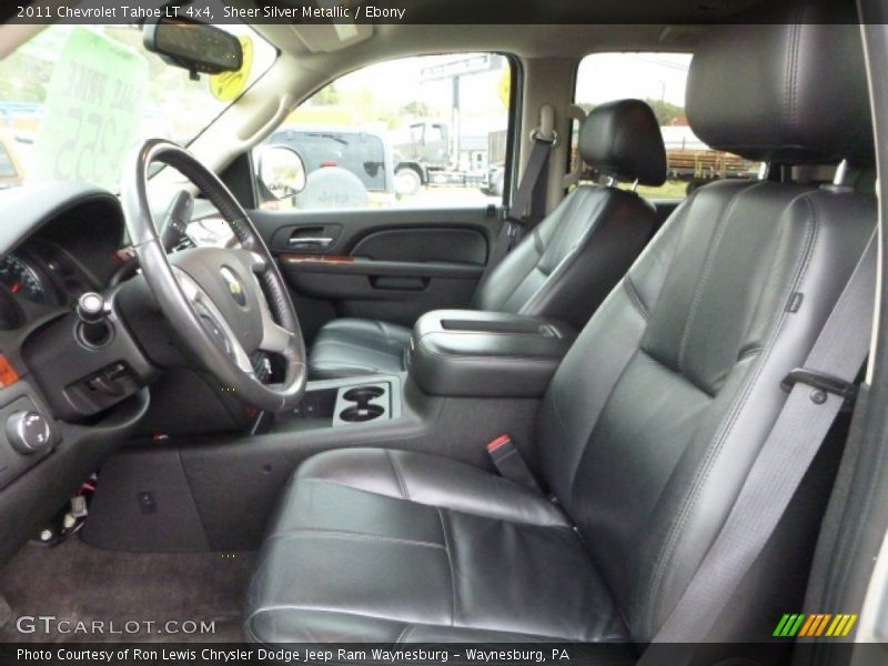 Sheer Silver Metallic / Ebony 2011 Chevrolet Tahoe LT 4x4