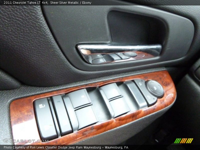 Sheer Silver Metallic / Ebony 2011 Chevrolet Tahoe LT 4x4