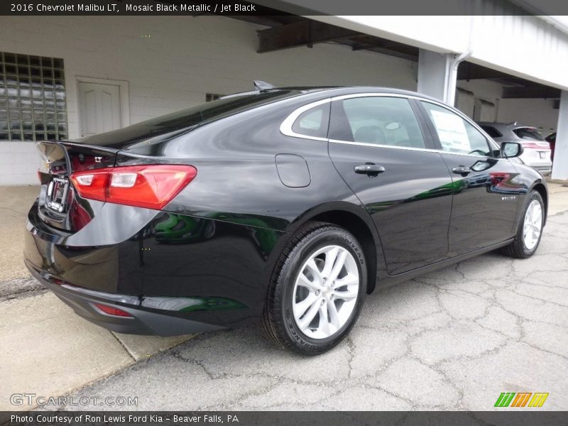 Mosaic Black Metallic / Jet Black 2016 Chevrolet Malibu LT