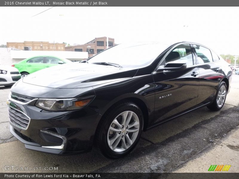 Mosaic Black Metallic / Jet Black 2016 Chevrolet Malibu LT