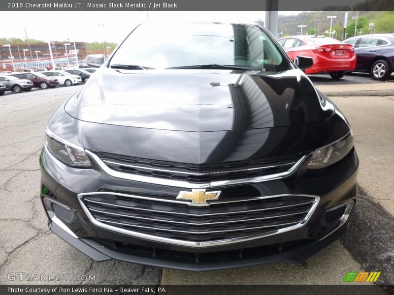 Mosaic Black Metallic / Jet Black 2016 Chevrolet Malibu LT