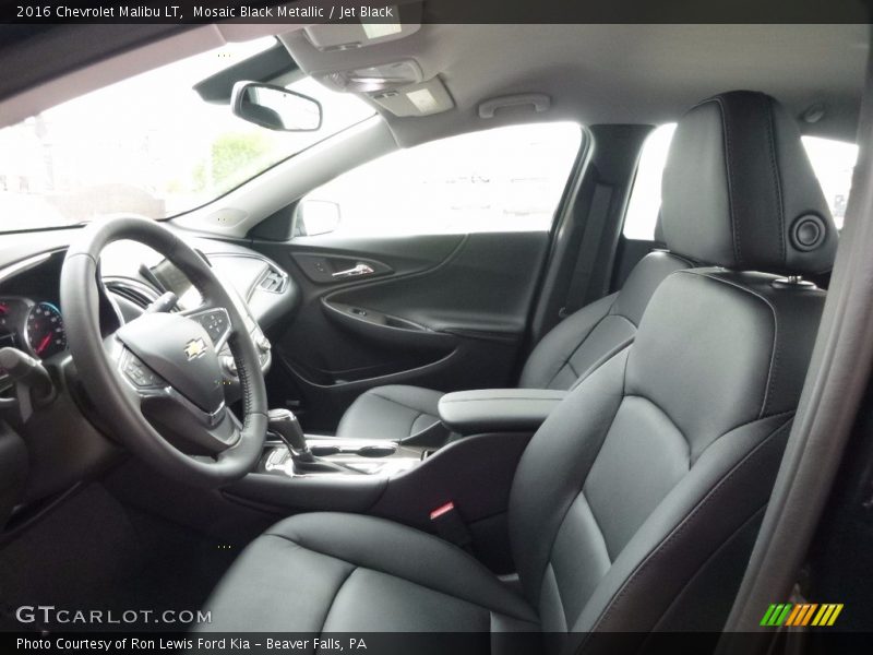 Mosaic Black Metallic / Jet Black 2016 Chevrolet Malibu LT