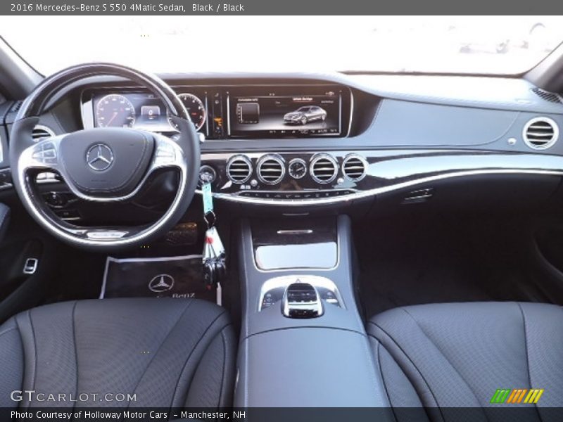 Black / Black 2016 Mercedes-Benz S 550 4Matic Sedan