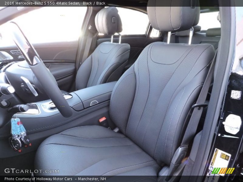 Black / Black 2016 Mercedes-Benz S 550 4Matic Sedan