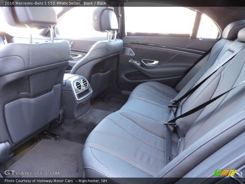 Black / Black 2016 Mercedes-Benz S 550 4Matic Sedan